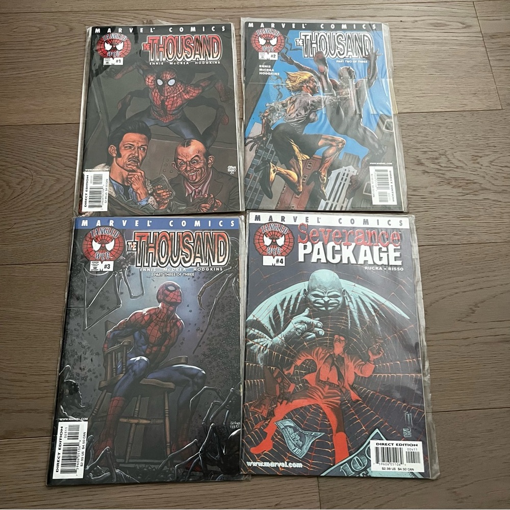 Marvel Comics Tangled Web - Spiderman Series